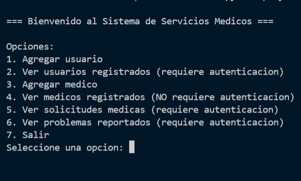 Arquitectura de microservicios con nodos conectados y base de datos distribuida